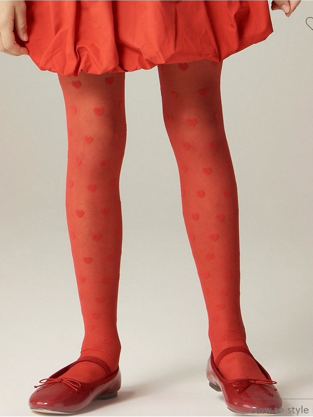 New Crewcuts Girls' sheer heart tights size M/L